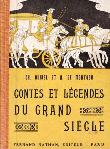 Contes et Légendes du Grand Siècle, 1947. Type 2. Illustrateur : Joseph Kuhn-Régnier