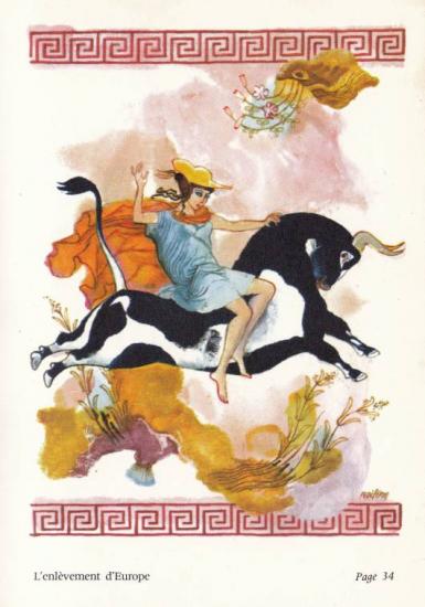 Illustration de Contes et Légendes Mythologique, réédition 1975
