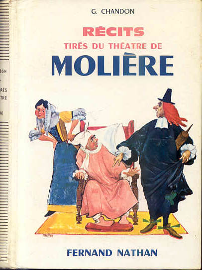 Récits tirés du Théâtre de Molière, 1965. Type 4. Illustrateur : René Péron
