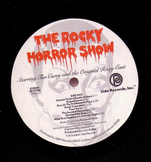 THE ROCKY HORROR SHOW, Original Roxy Cast