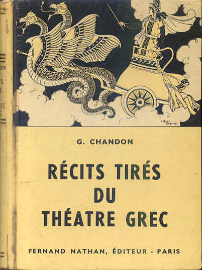 Récits tirés du Théâtre Grec, 1959. Type 3. Illustrateur : Joseph Kuhn-Régnier