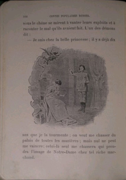 Illustration de Contes Populaires Russes, p. 166