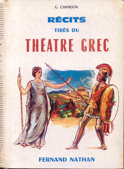 Récits tirés du Théâtre Grec, 1969. Type 4. Illustrateur : Clifton-Dey