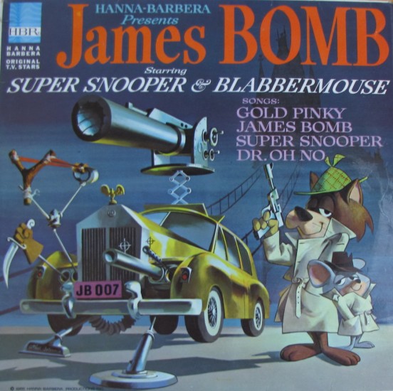 SUPER SNOOPER & BLABBERMOUSE, JAMES BOMB