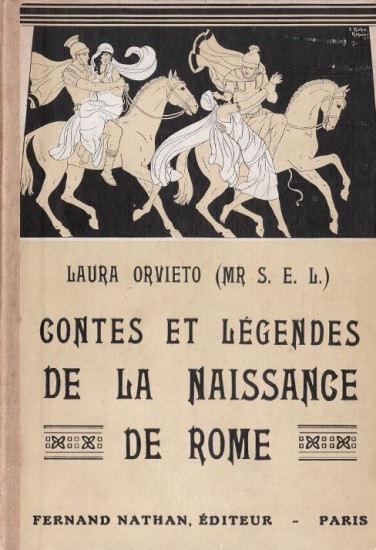 Contes et Légendes de la naissance de Rome, 1932. Type 1. Illustrateur : Joseph Kuhn-Régnier