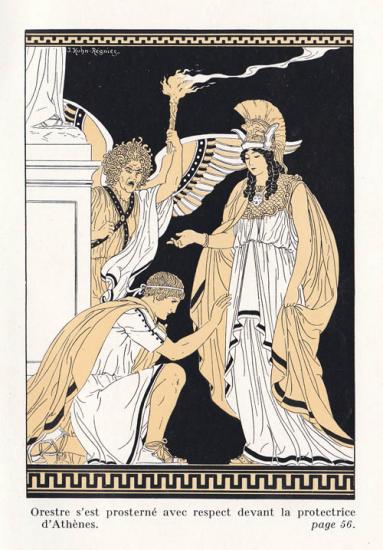 Illustration de Récits tirés du théâtre grec, réédition 1959