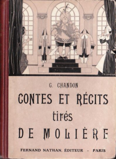 Contes et Récits tirés de Molière, 1935. Type 1. Illustrateur : Maurice Lemainque