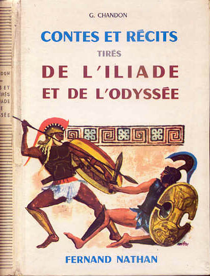 Contes et Récits tirés de l'Iliade, 1974. Type 4. Illustrateur : René Péron